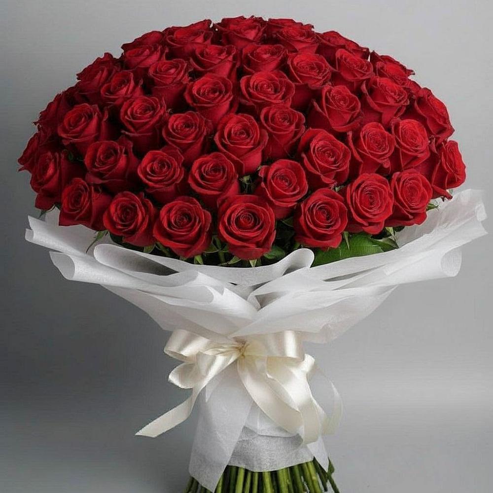101 Красная роза Блэк Мэджик в Больших Вяземах Букет 101 Красная роза Блэк Мэджик в Больших Вяземах