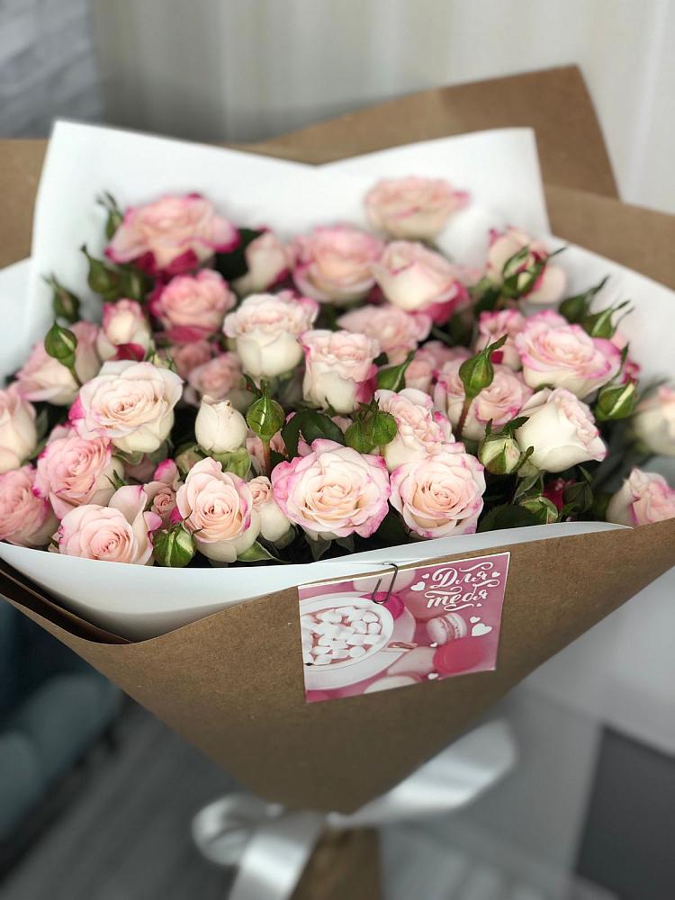 Букет теплый ветер в Больших Вяземах Букет цветов из: Розы в Больших Вяземах