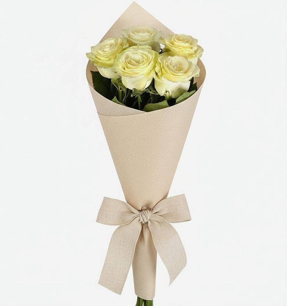 Букет белые крылья в Больших Вяземах Букет цветов из: Розы в Больших Вяземах