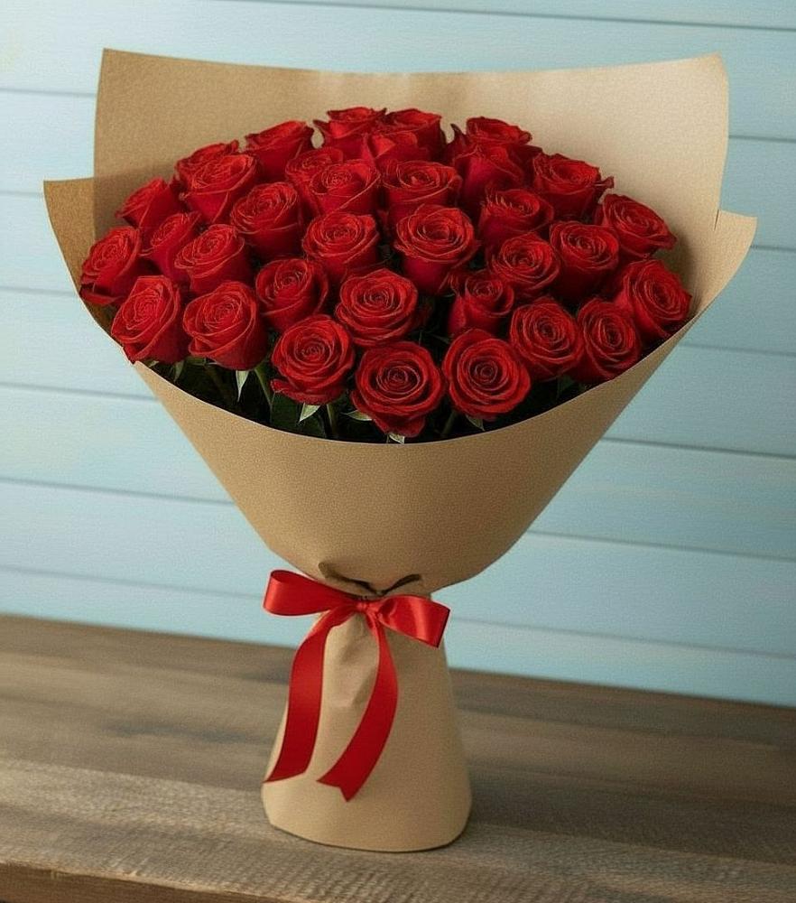Красные розы Милано в Больших Вяземах Букет Красные розы Милано в Больших Вяземах