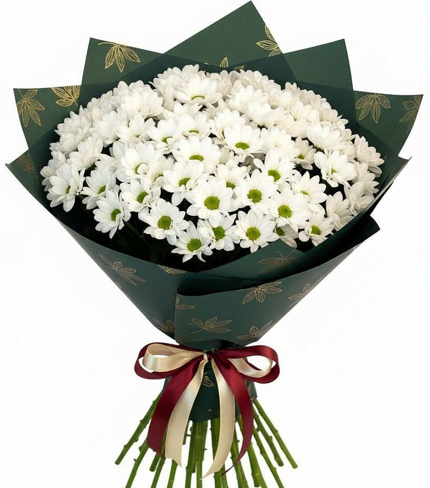 Букет море ромашек в Больших Вяземах Букет цветов из: Хризантемы в Больших Вяземах