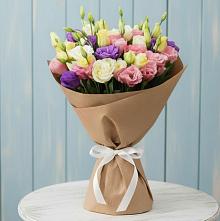 Букет Цветная эустома в Больших Вяземах Букет цветов из:  Лизиантусы в Больших Вяземах